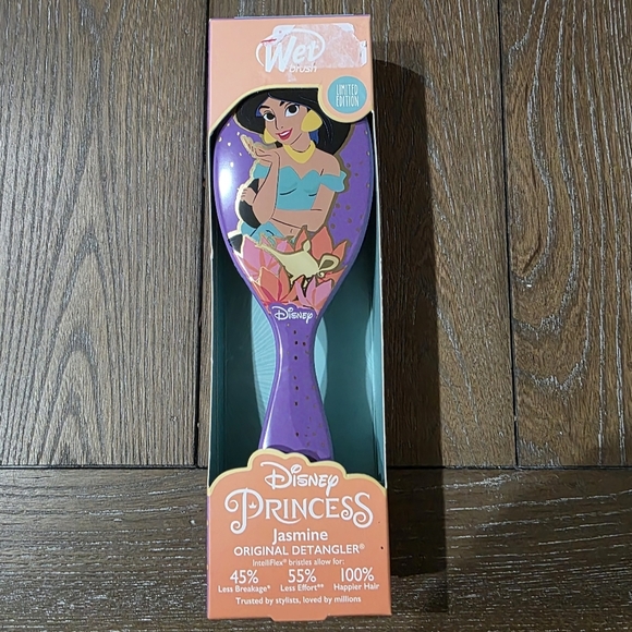 Wet Original Detangler Brush, Disney Princess Jasmine Limited Edition, NIB - Picture 1 of 2